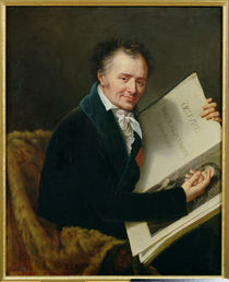 Portrait of Dominique Vivant Baron Denon von Robert Lefevre