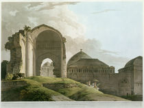 Ruins of the Palace at Madurai von Thomas Daniell