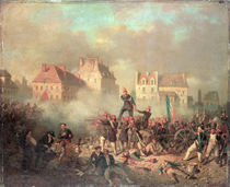 An Officer Giving the Order to Fire von Tony Francois de Bergue
