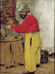 Henri de Toulouse-Lautrec at Villeneuve sur Yonne by Edouard Vuillard