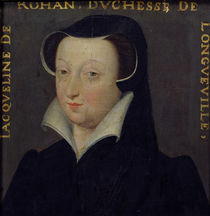 Jacqueline de Rohan , Duchesse de Longueville von Francois Clouet