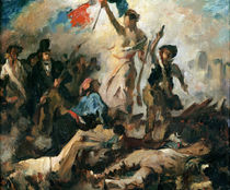 Study for Liberty Leading the People von Ferdinand Victor Eugene Delacroix
