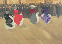 Women Dancing the Can-Can by Abel-Truchet