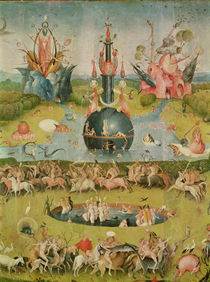 The Garden of Earthly Delights: Allegory of Luxury von Hieronymus Bosch
