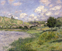 Landscape, Vetheuil, 1879 by Claude Monet