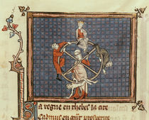 Ms 1044 Fol.74 The Wheel of Fortune by French School