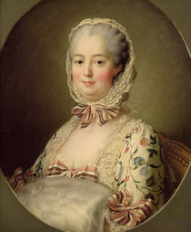 Portrait of the Marquise de Pompadour 1763 von Francois-Hubert Drouais