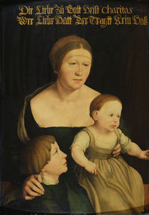 Charity or The Family of the Artist by Hans Holbein the Younger