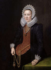 Portrait of a Lady aged 29 von Michiel Jansz. van Miereveld