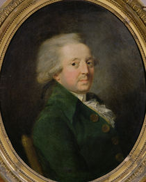 Portrait of Marie-Jean-Antoine-Nicolas de Caritat Marquis of Condorcet by Jean Baptiste Greuze