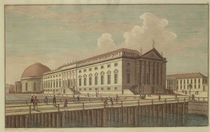 View of the Opera House in Berlin by Johann Georg Rosenberg