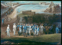 The Siege of Yorktown, 1st-17th October 1781 by Louis Nicolas van Blarenberghe