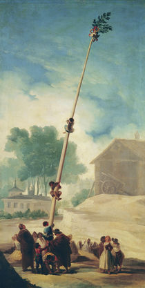 The Greasy Pole, 1787 by Francisco Jose de Goya y Lucientes