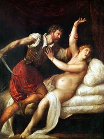 The Rape of Lucretia von Titian