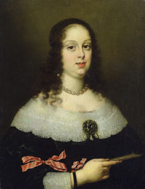 Portrait of Vittoria della Rovere von Justus Sustermans