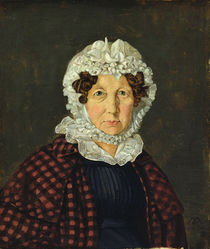 Maria Christine Hubbe, 1830 by Carl Julius Milde