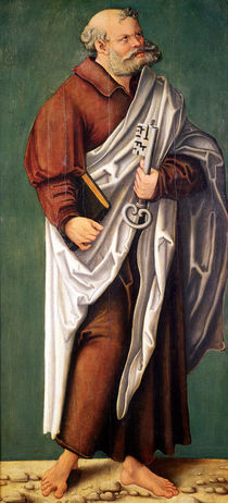 St. Peter by Lucas, the Elder Cranach