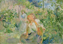 In the Garden at Roche-Plate by Berthe Morisot