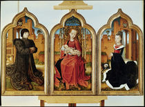 Triptych of Jean de Witte, 1473 von Flemish School