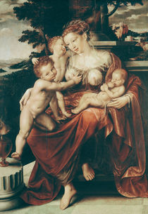 Charity, 1544-58 von Jan Massys or Metsys