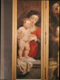 Triptych of Christ in the Straw von Peter Paul Rubens