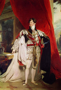 The Prince Regent, later George IV in his Garter Robes by Thomas Lawrence