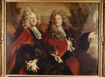 Portrait of Alderman Hugues Desnots and Alderman Bouhet by Nicolas de Largilliere