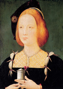 Portrait of Mary of England wife of Louis XII c.1514 von French School