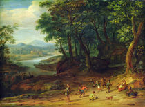 Landscape, 1728 von Johann Holst