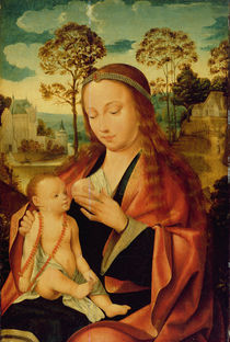 Mary with the Christ Child by Dutch School