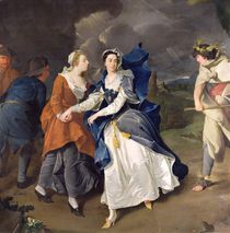Mrs Cibber as Cordelia, 1755 von Pieter van Bleeck