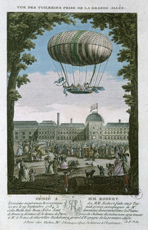 The Third Flight of Nicholas Robert and his brother from the Tuileries by French School