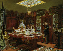 Interior of Monsieur Sauvageot's Collection Room by Arthur Henri Roberts