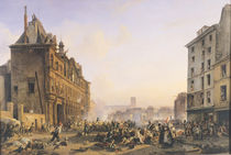 Attack on the Hotel de Ville by Joseph Beaume