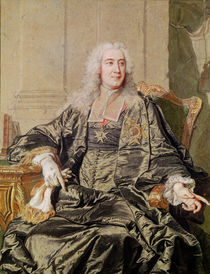 Marc Pierre de Voyer Count of Argenson von Hyacinthe Francois Rigaud