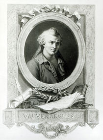 Luc de Clapiers Marquis of Vauvenargues von Charles Amedee Colin