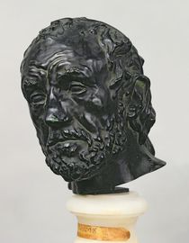 Man with a Broken Nose, 1865 by Auguste Rodin
