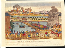 Siege of Vienna, 10th May 1809 by French School