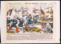The Siege of Lang-Son, 13th February 1885 by French School