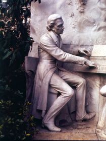 Monument to Frederic Chopin von French School