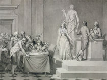 Republican Divorce von Jean Baptiste Mallet