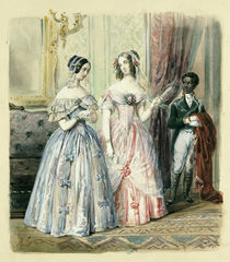 Leaving for the Ball, 1830-48 by Alexandre Colin