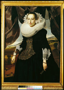 Portrait of a Young Dutch Woman von Thomas de Keyser