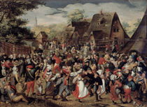 The Village Festival von Pieter Brueghel the Younger