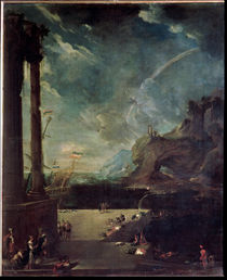 The Departure of Aeneas from Carthage by Benito-Manuel de Aguero