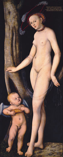 Venus and Cupid by Lucas, the Elder Cranach