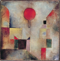 Red Balloon, 1922 von Paul Klee