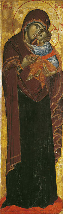 Icon known as the 'Virgin of Tsar Dushan' by Yugoslavian School