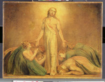 Christ Appearing to the Apostles after the Resurrection von William Blake