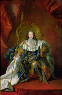 Louis XV 1723 by Alexis Simon Belle